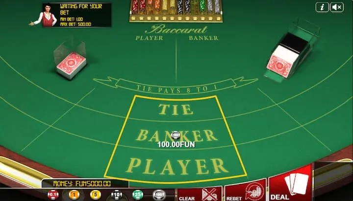 Cách chơi Mini Baccarat chi tiết cho hội viên
